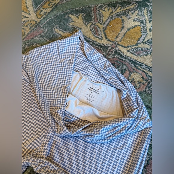 Hatch - Bodyflex Crop Flair Houndstooth Maternity Before During & After Pants - Picture 4 of 4